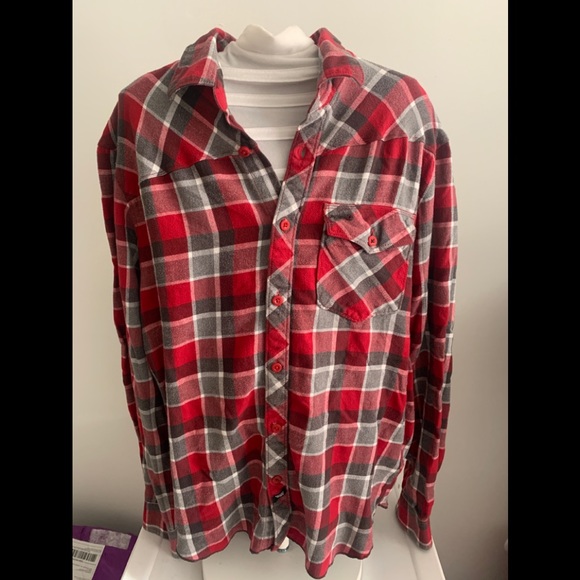 VANS Flannel Shirt - Picture 1 of 7